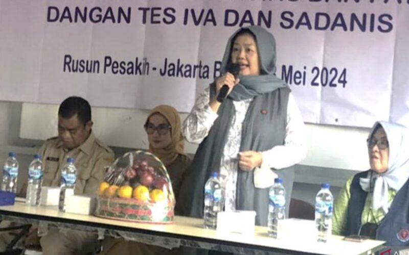 YKI deteksi dini kanker Retinoblastoma dan serviks di Rusunawa