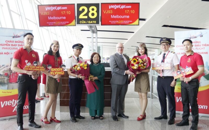 Vietjet luncurkan rute penerbangan langsung Hanoi ke Melbourne