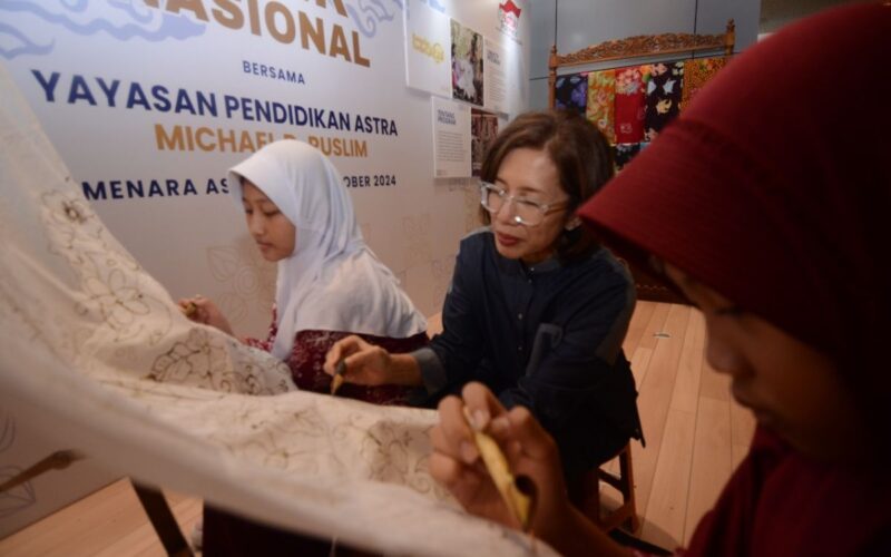 YPA-MDR gelar pameran dan membatik bersama pengrajin cilik