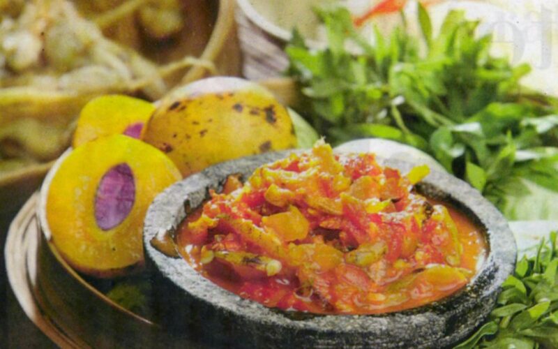 Asal usul sambal gandaria, serta resep pembuatannya