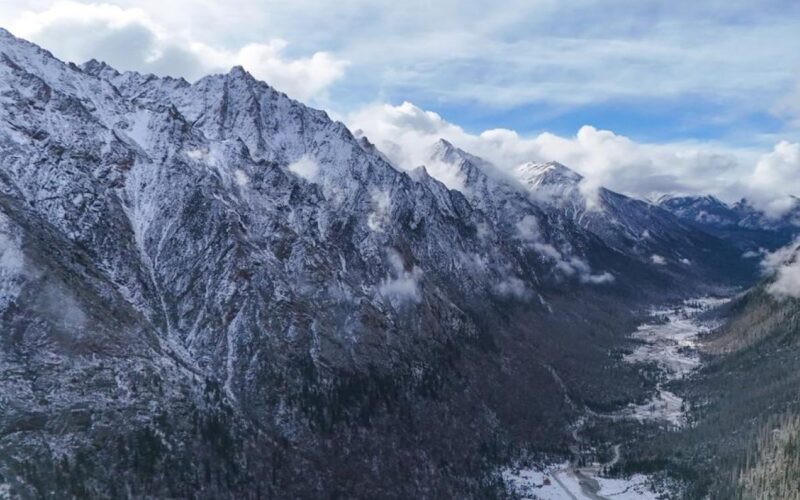 Sekilas potret objek wisata Duopugou di Sichuan, China barat daya